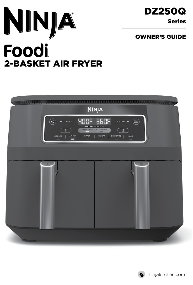 Ninja Foodi DZ250Q Series owner's guide