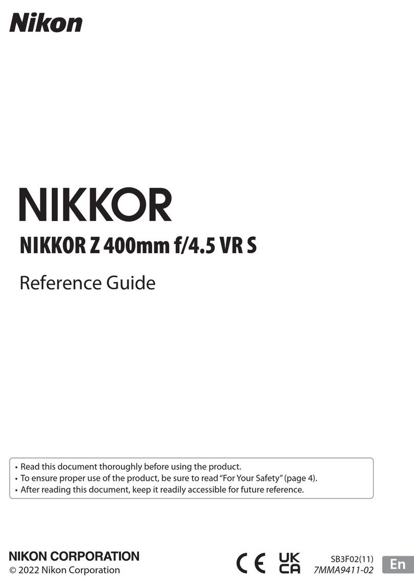 Nikon NIKKOR Z 400mm f/4.5 VR S reference guide