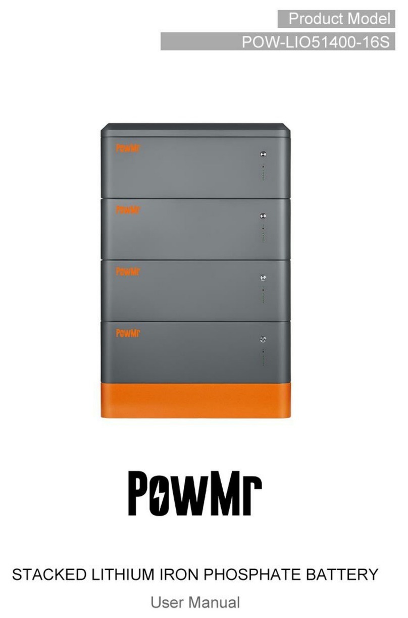 PowMr POW-LIO51 Series User manual