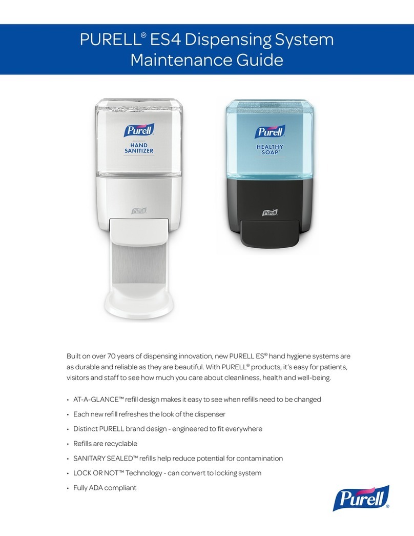 Go Jo Purell ES4 Maintenance Guide