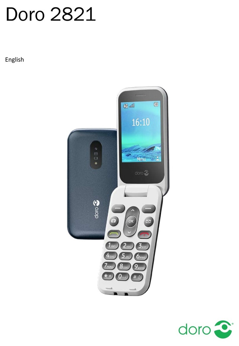 Doro 2821 manual