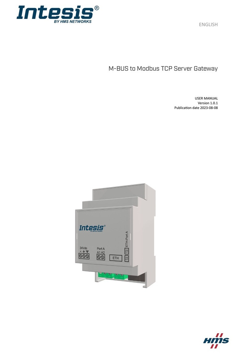 Intesis INMBSMEB0200100 User manual