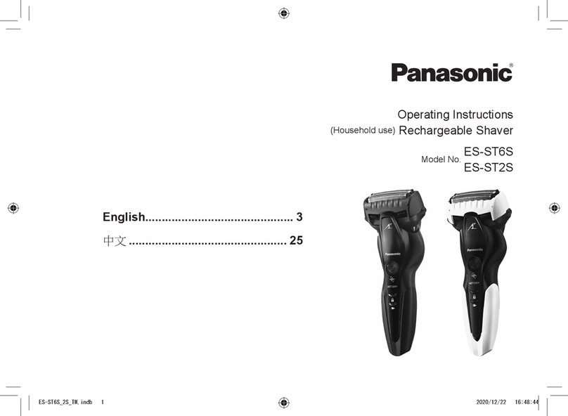 Panasonic ES ST6S operating instructions