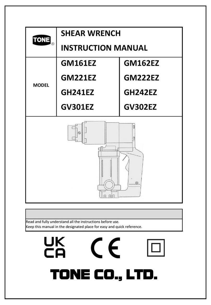 Tone GM161EZ User manual