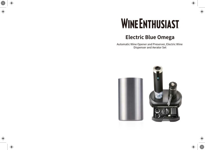 WineEnthusiast Electric Blue Omega manual