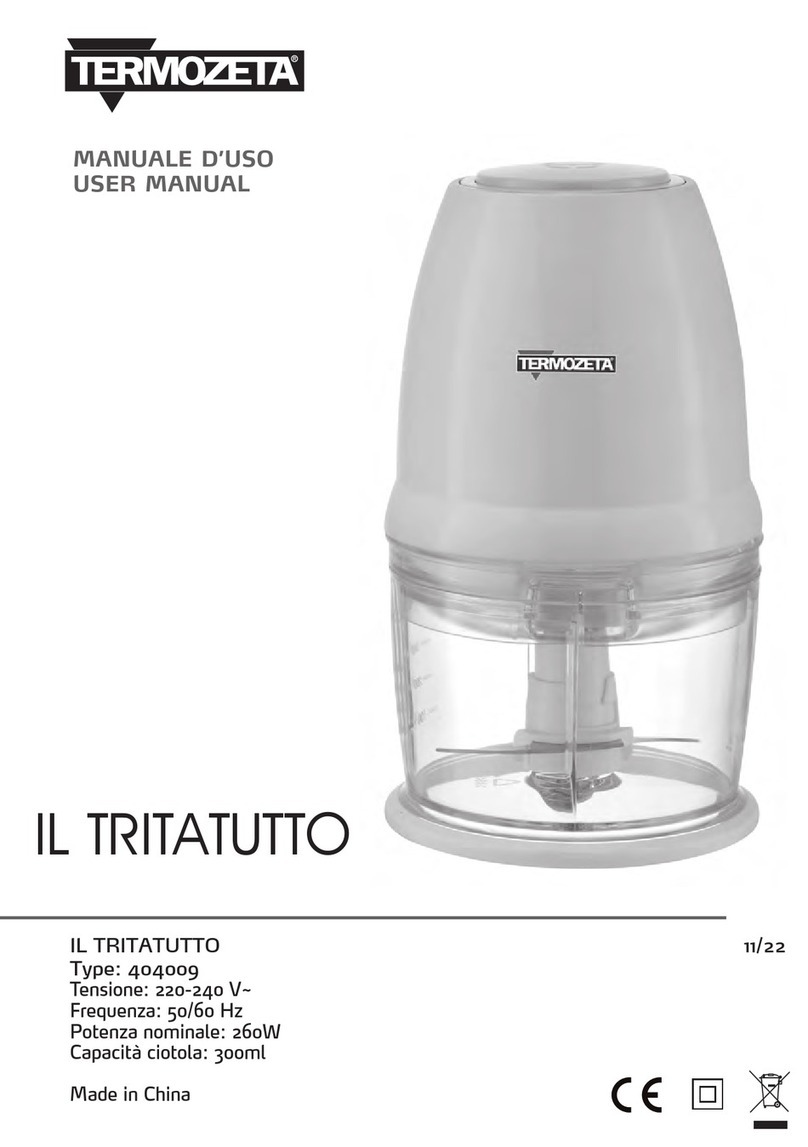 Termozeta 404009 user manual