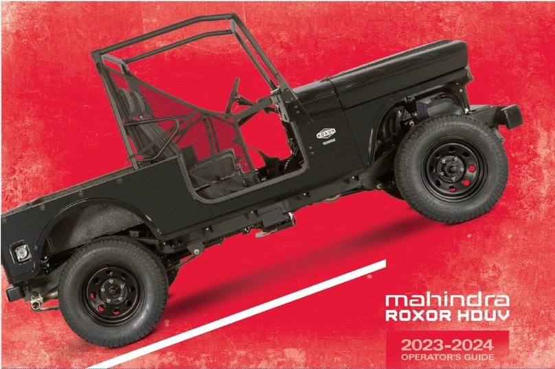 Mahindra ROXOR HDUV 2023 Operator's guide