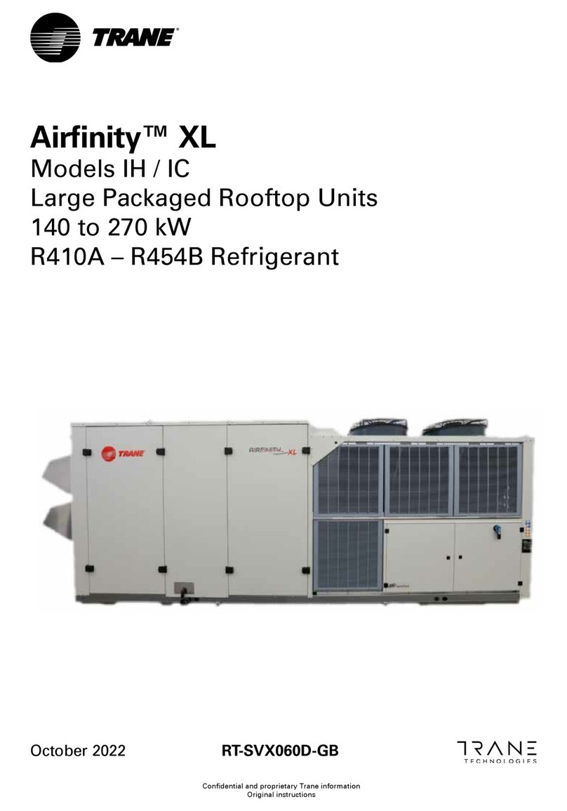 Trane Airfinity XL IC140 manual