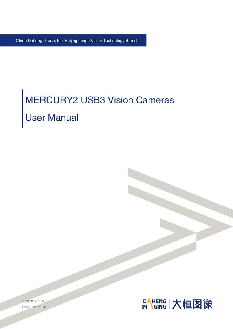 Daheng Imaging MERCURY2 USB3 User manual