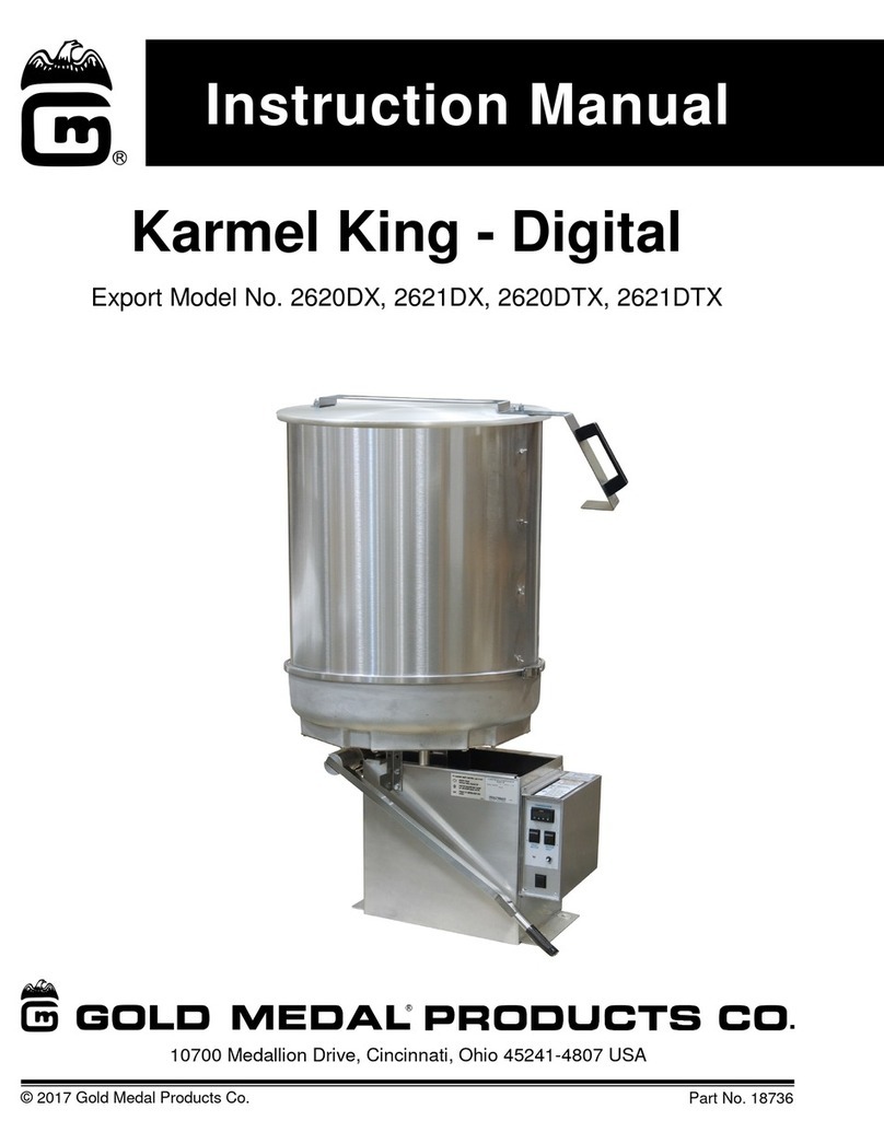 Goldmedal Karmel King-Digital instruction manual