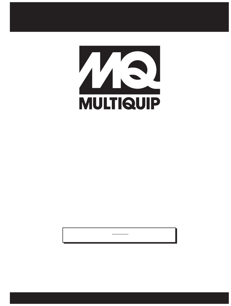 MQ Multiquip GloBug GB114BC Operations & parts manual