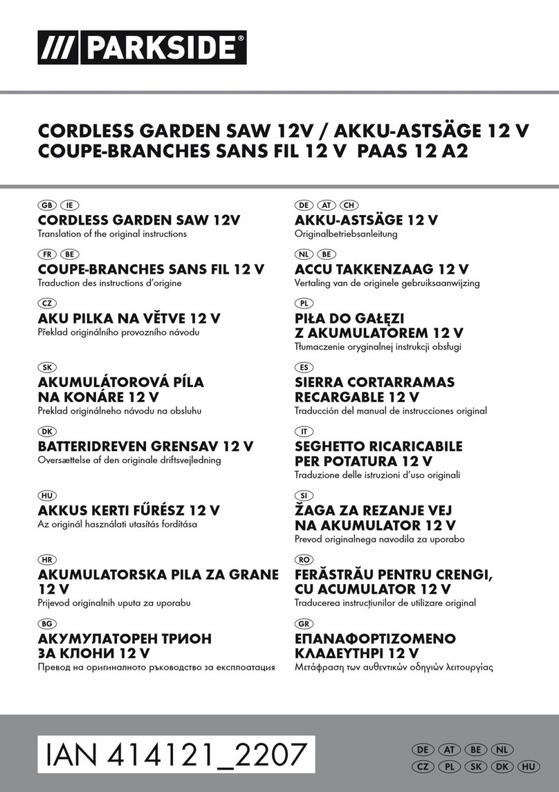 Parkside PAAS 12 A2 Translation of the original instructions