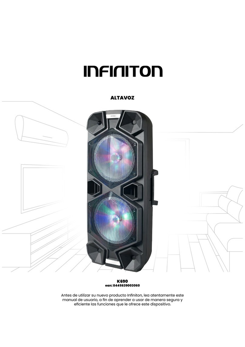 Infiniton K690 manual