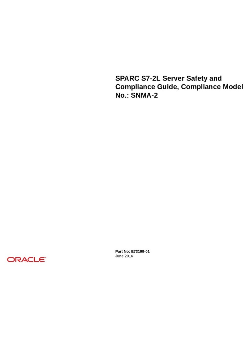 Oracle SNMA-2 Installation and operating manual
