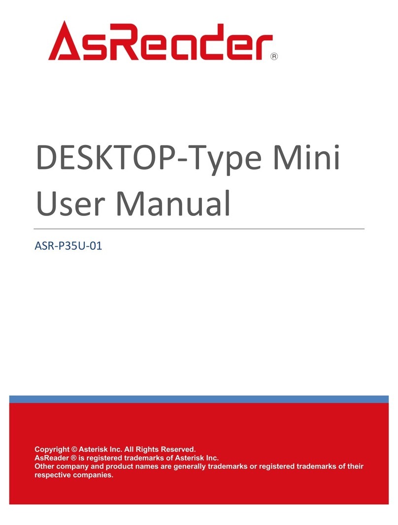 AsReader ASR-P35U-01 User manual