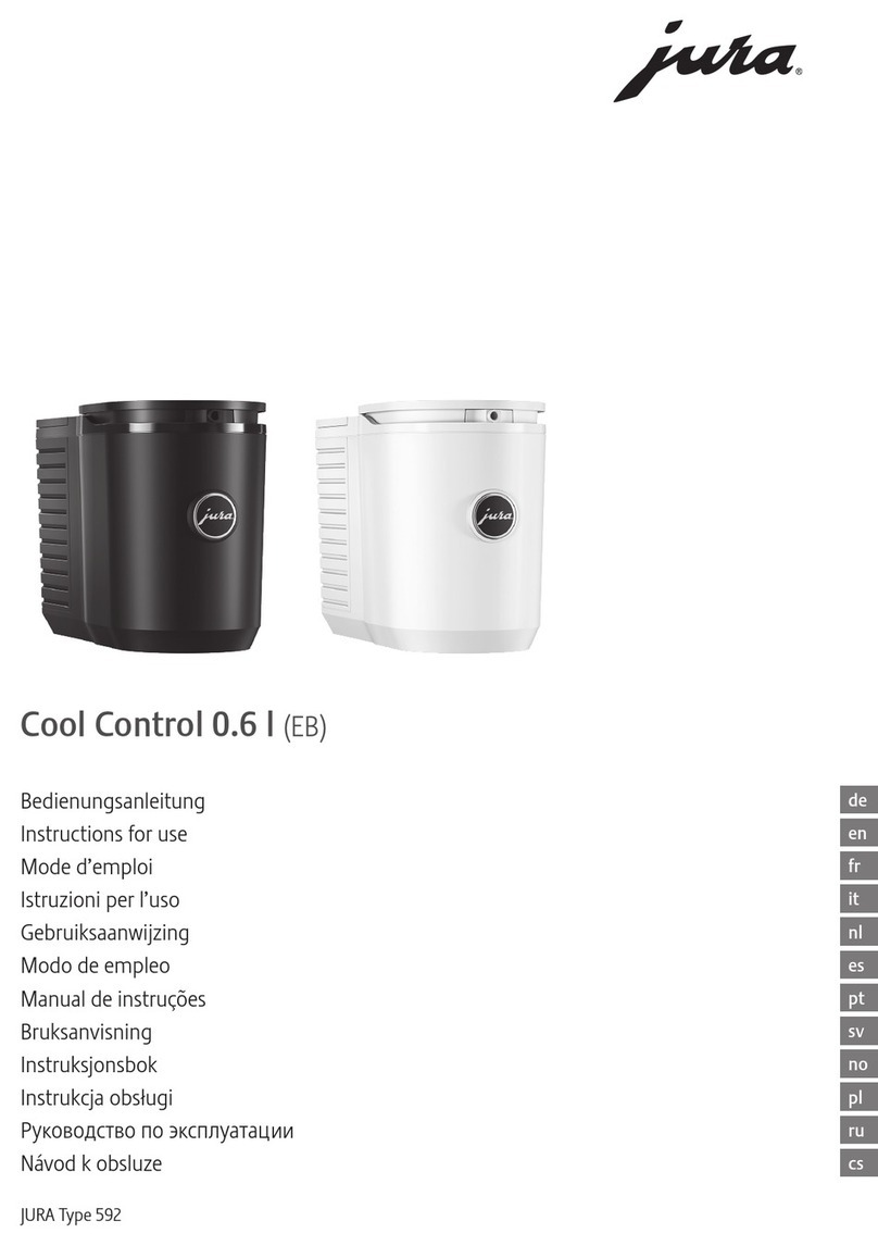 Jura Cool Control 0.6 l Instructions for use
