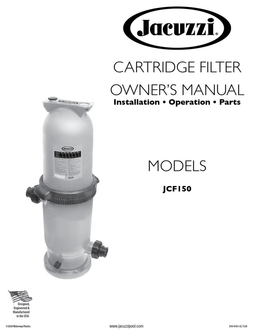 Jacuzzi JCF150 User manual