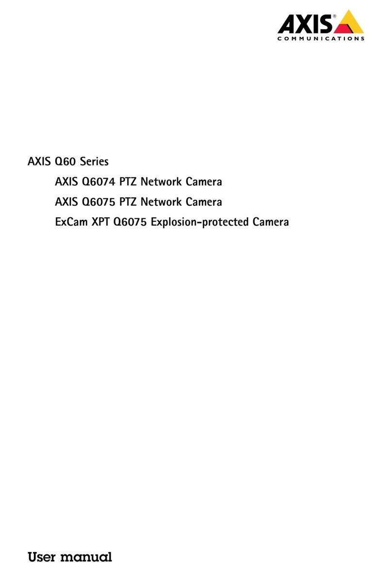 Axis Q6075 User manual