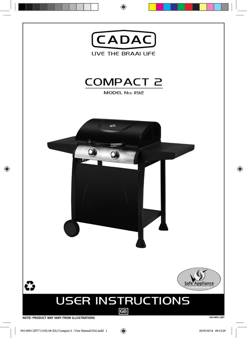 Cadac COMPACT 2 User instructions