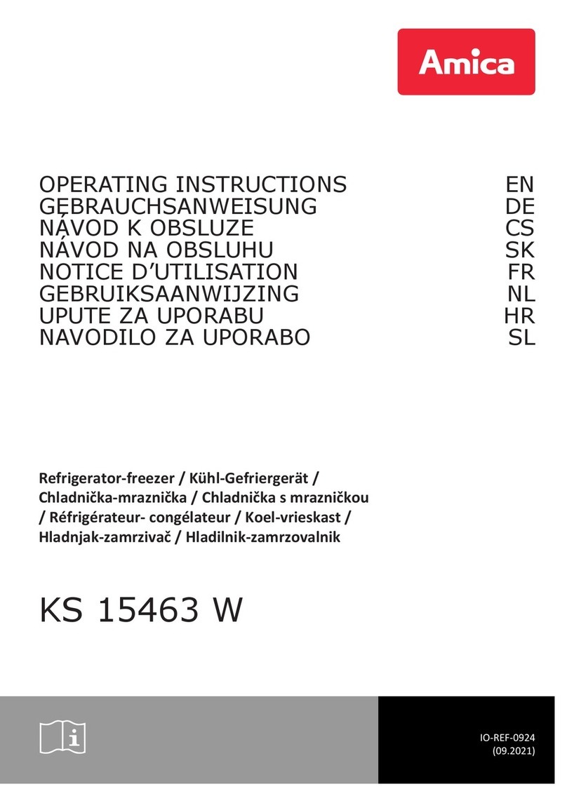 Amica KS 15463 W User manual