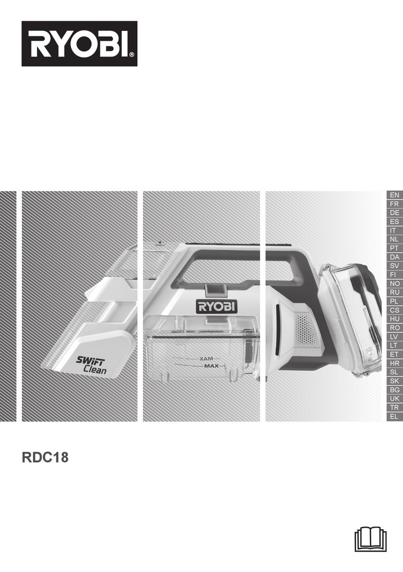Ryobi RDC18-0 manual