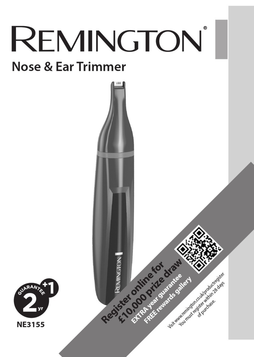 Remington NE3155 User manual