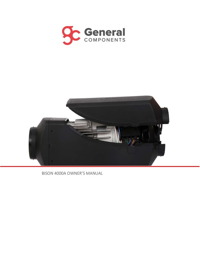 General Components BISON 4000A User manual