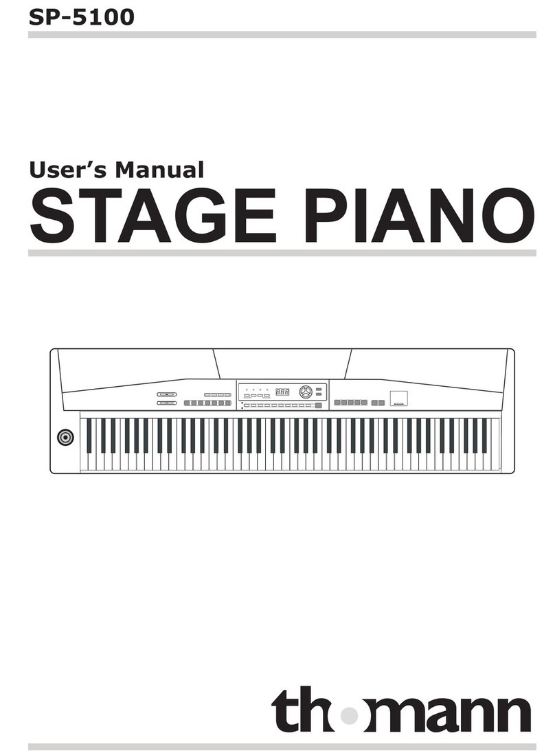 thomann SP-5100 user manual