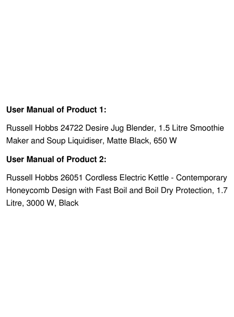Russell Hobbs 26051 User manual