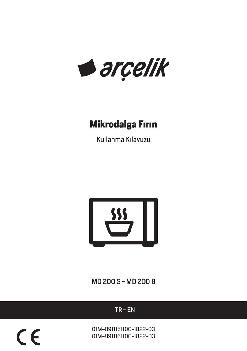 arcelik 01M-8911151100-1822-03 User manual arcelik 01M-8911151100-1822-03 User manual