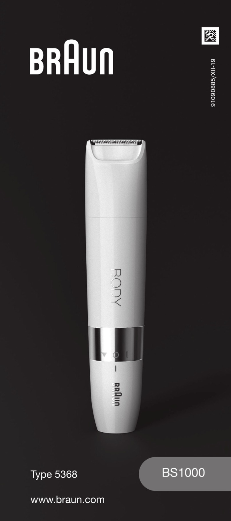 Braun BS1000 user manual