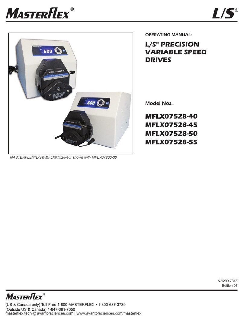 Masterflex L/S MFLX07528-40 User manual
