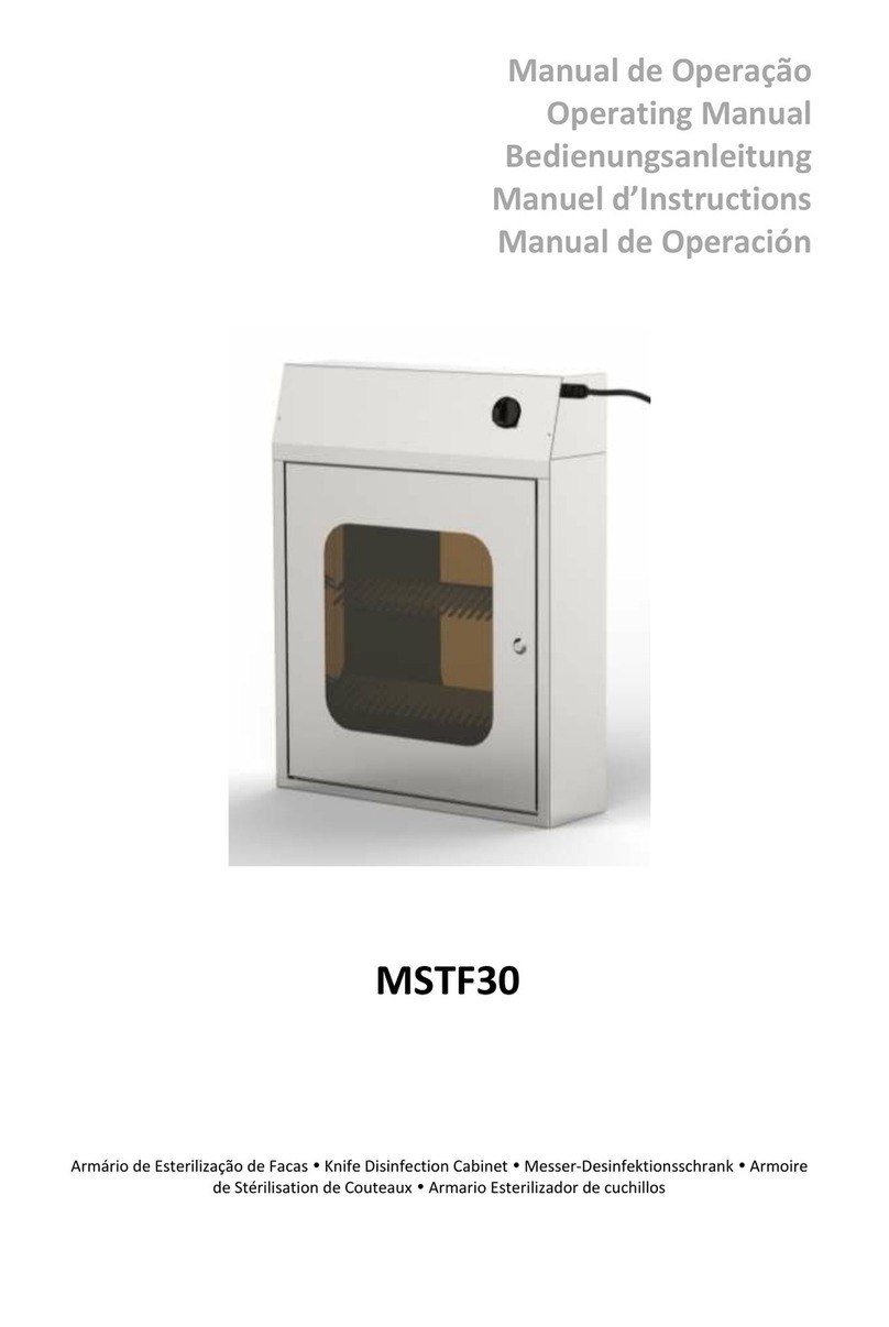 GGM gastro MSTF30 operating manual