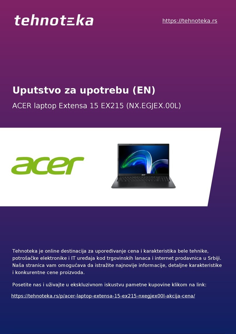 Acer EX215 user manual