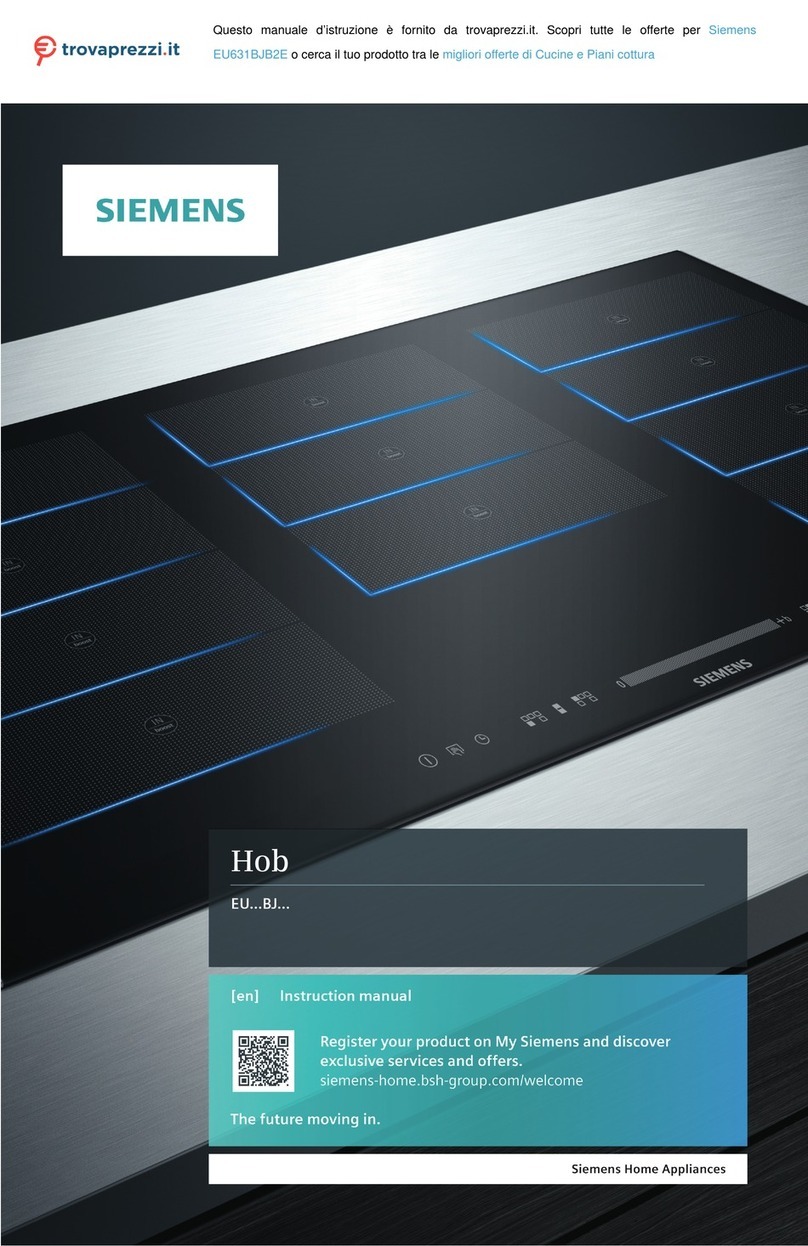 Siemens EU BJ Series instruction manual