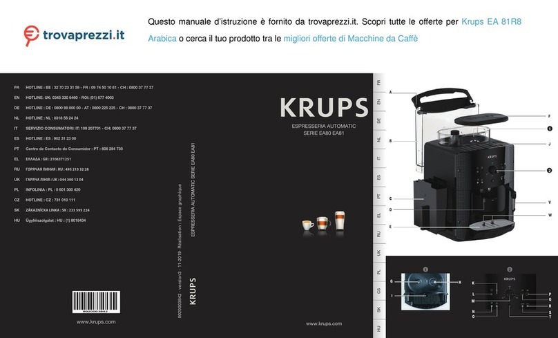 Krups EA 81R8 manual