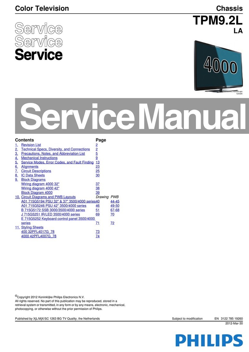 Philips 32PFL4007D/78 User manual