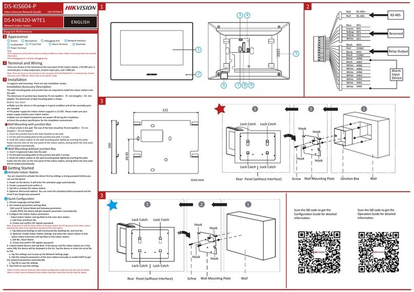 HIK VISION DS-KH6320-WTE1 User manual