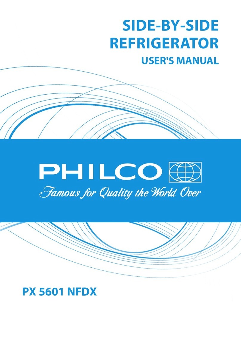 Philco PX 5601 NFDX User manual
