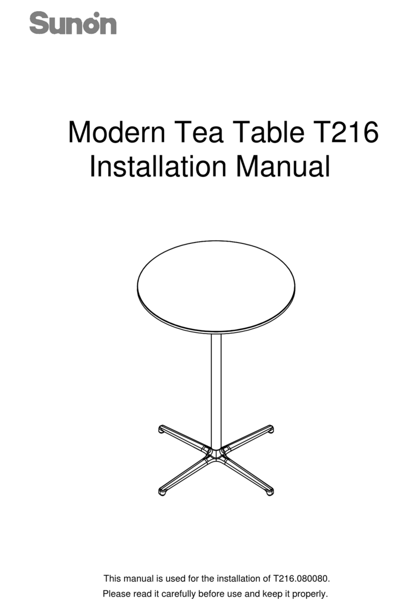 SUNON T216 installation manual