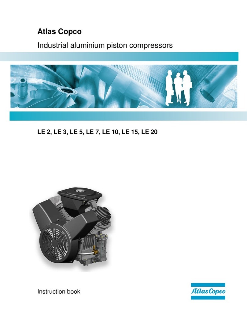 Atlas Copco LE3 Instruction book