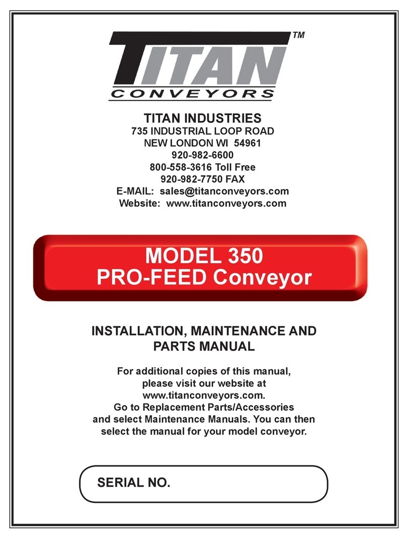 Titan PRO-FEED 350 Installation, Maintenance, and Parts Manual