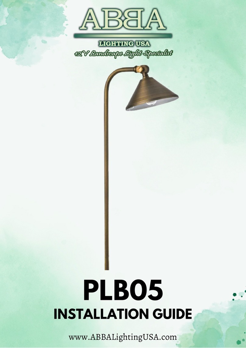 ABBA PLB05 installation guide