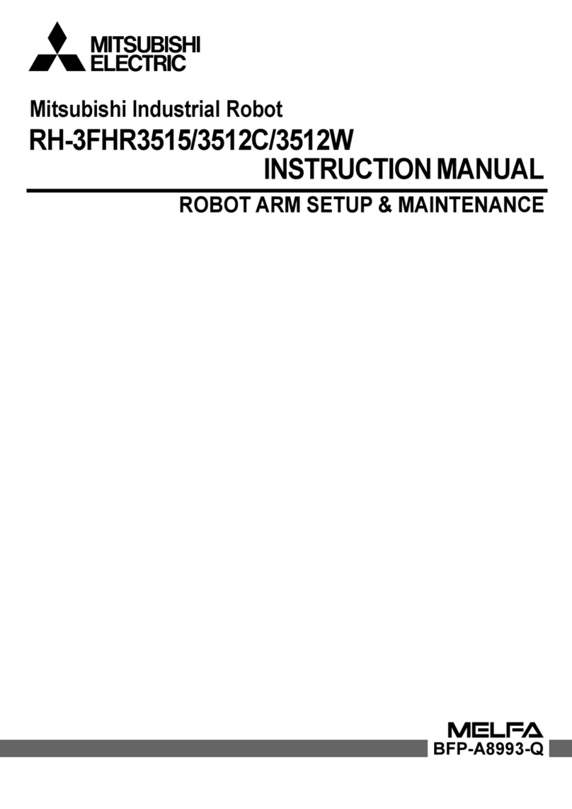 Mitsubishi Electric MELFA RH-3FHR3515 User manual