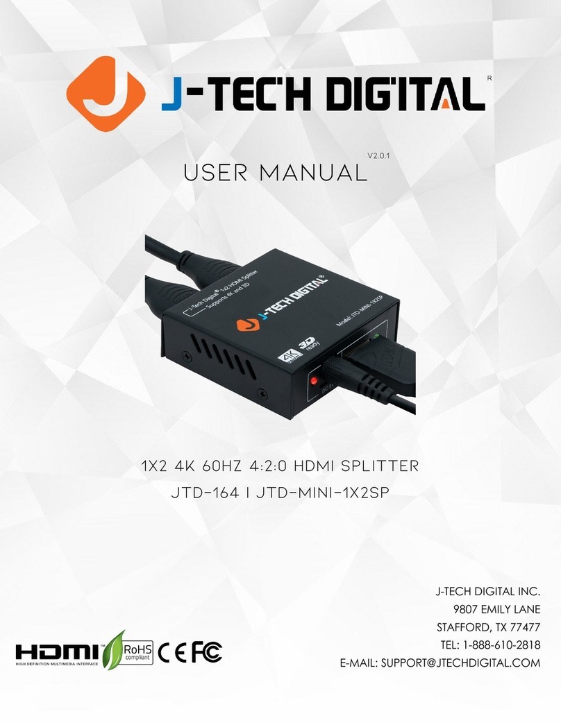 J-Tech Digital JTD-164 User manual J-Tech Digital JTD-164 User manual