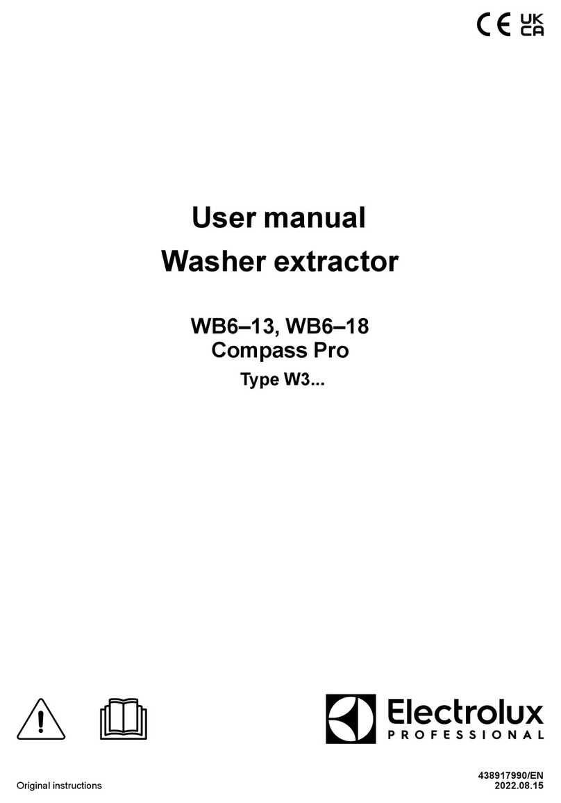 Electrolux Professional Compass Pro WB6-18 User manual