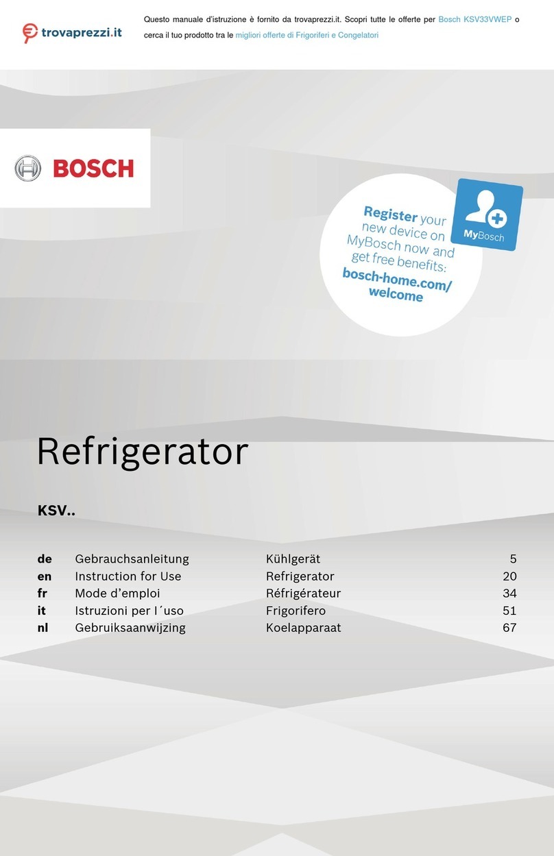 Bosch KSV33VWEP Instructions for use