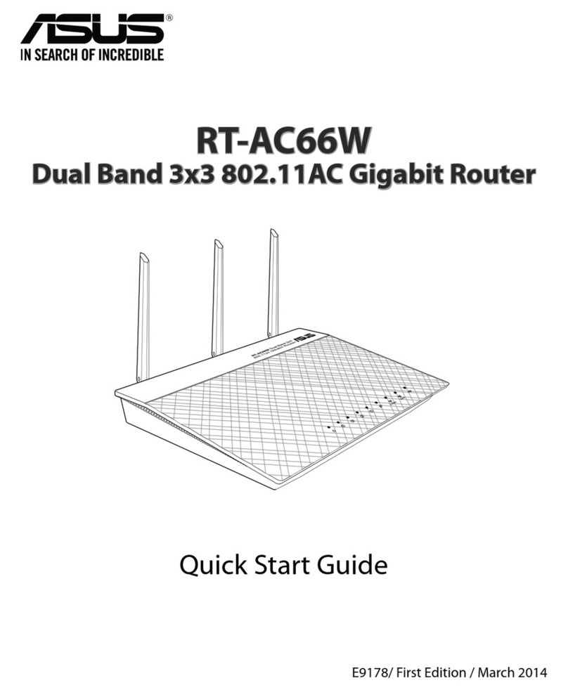 Asus RT-AC66W User manual