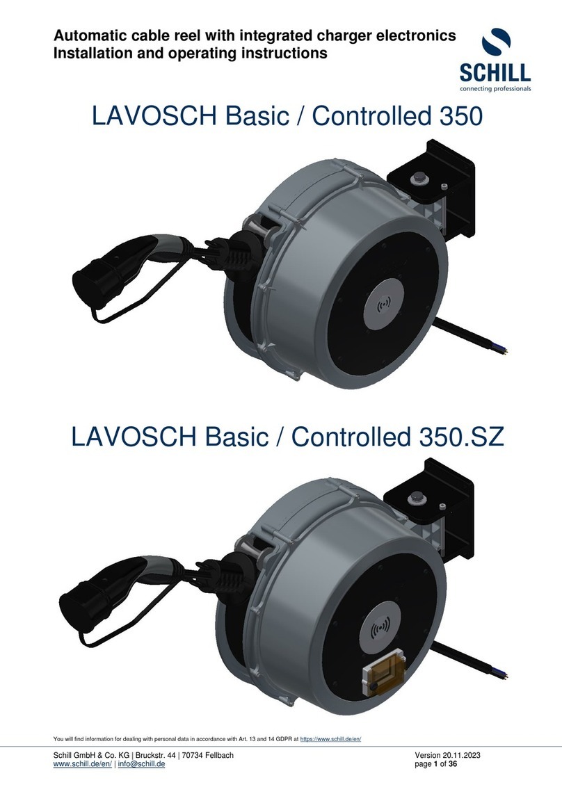 Schill LAVOSCH Basic / Controlled 350 Installation and operating instructions