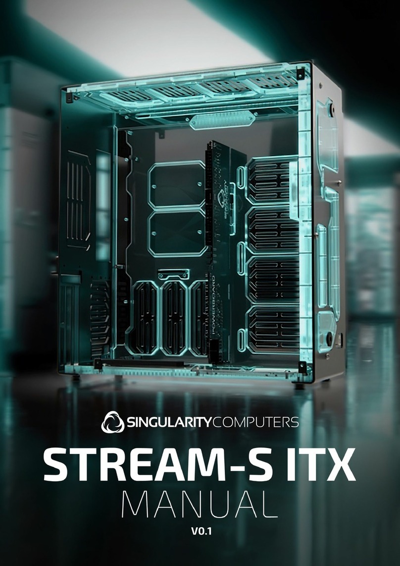 SINGULARITY COMPUTERS STREAM-S ITX User manual